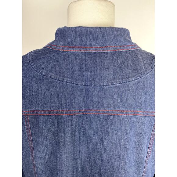 BETS by Canvasbacks Vintage Chambray Button Down Shirts Women’s Size Large15 - Picture 5 of 6